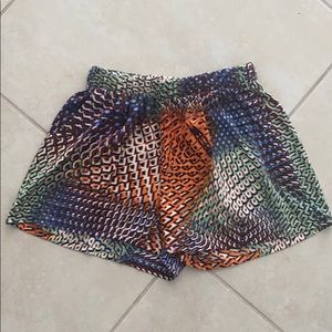 Printed Shorts with Elastic Waistband
